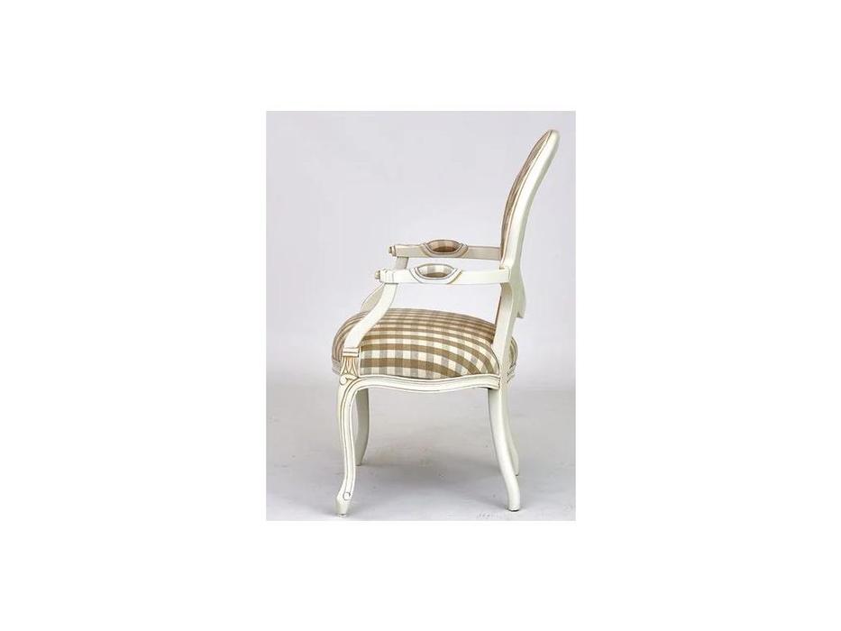 Mobilier de Maison: Provence: стул с подлокотниками  (айвори)