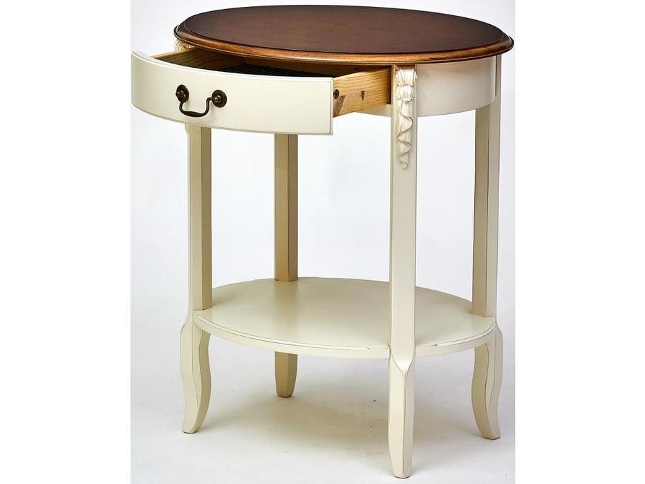 Mobilier de Maison: Provence: стол кофейный с ящиком (белый)