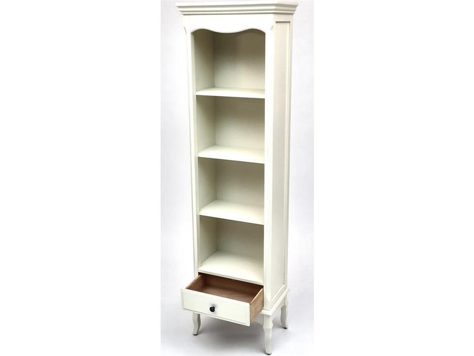 Mobilier de Maison: Belveder: стеллаж  с ящиком (молочный)