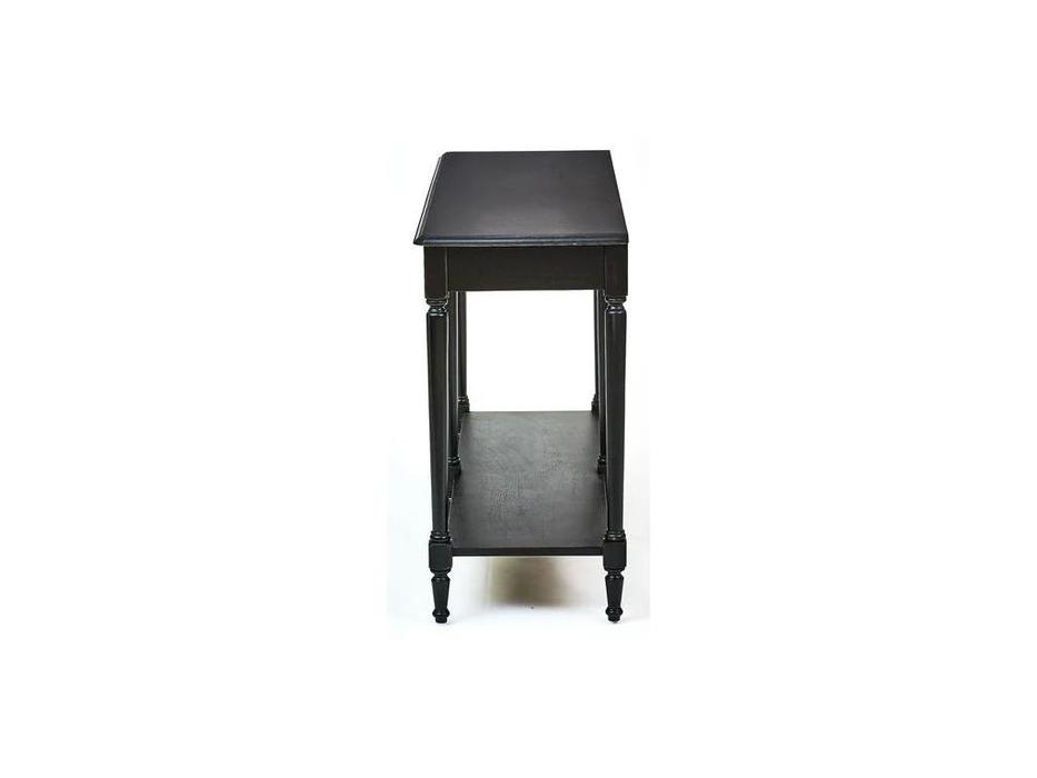 Mobilier de Maison: Provence: консоль с ящиками (черный со старением)