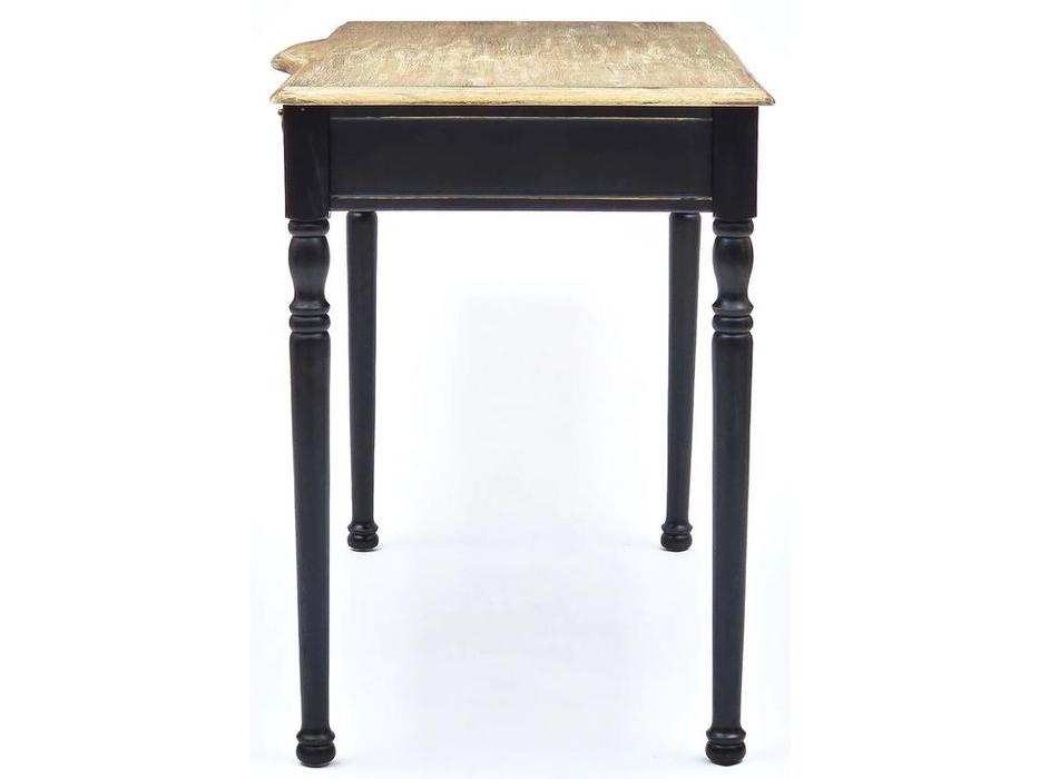 Mobilier de Maison: Provence: стол письменный с ящиками (черный со старением)