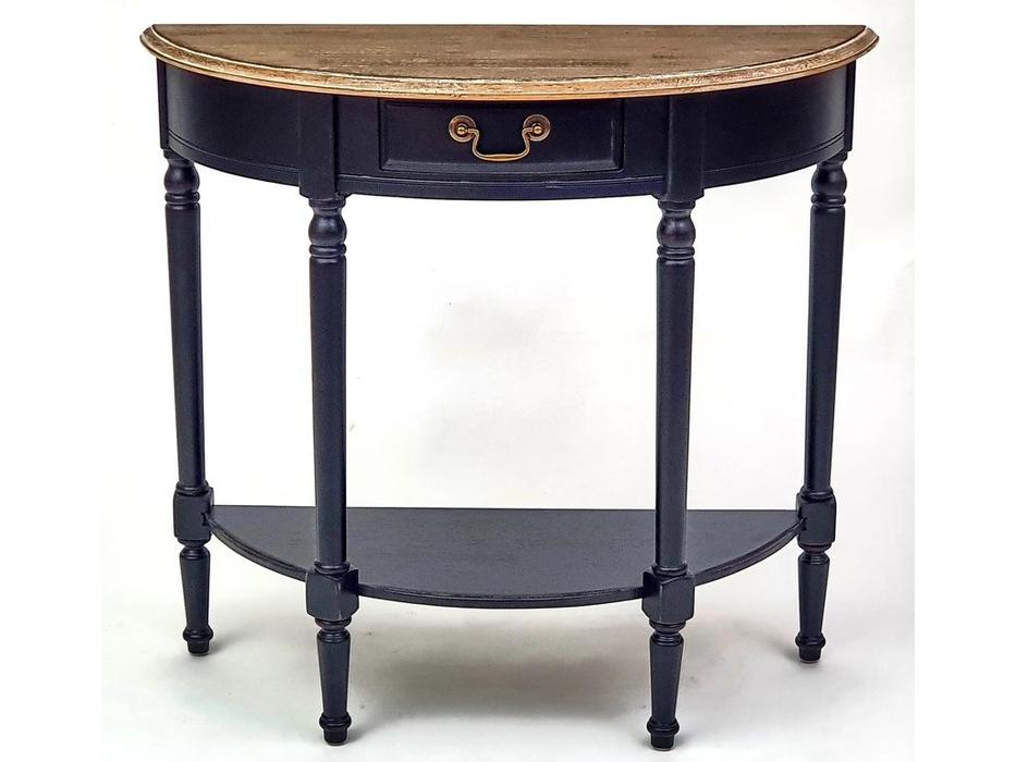 Mobilier de Maison: Provence: консоль с ящиком (черный)