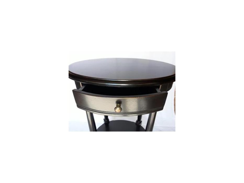 Mobilier de Maison: Provence: стол кофейный с ящиком (черный со старением)