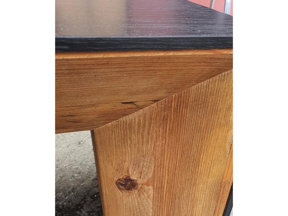 Mobilier de Maison: Wooden Vintage Loft: стол кофейный (чёрный, коричневый)