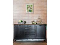 Mobilier de Maison: Provence: буфет  (черный со старением)