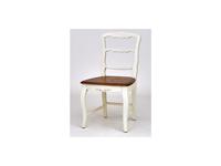 Mobilier de Maison: Provence: стул  с деревянным сиденьем (молочный)