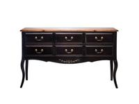 Mobilier de Maison: Provence: консоль  (черный со старением)