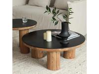 Mobilier de Maison: Wooden Vintage Loft: стол журнальный (черный, коричневый)