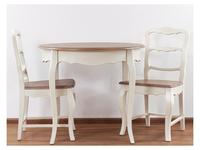 Mobilier de Maison: Provence: стул  с эффектом старения (молочный)
