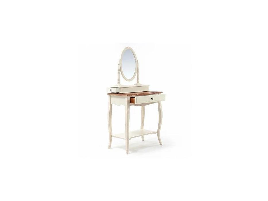 Mobilier de Maison: Provence: стол туалетный  с зеркалом (белый)