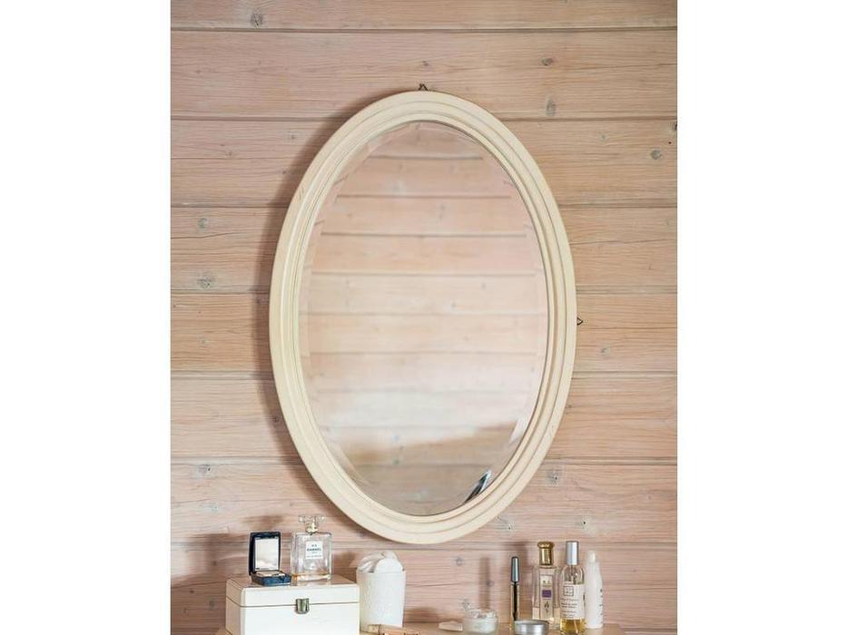 Mobilier de Maison: Belveder: зеркало настенное  с эффектом старения (молочный)