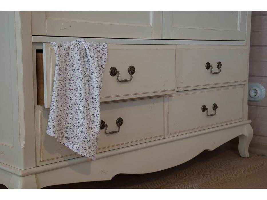 Mobilier de Maison: Provence: шкаф 2-х дверный  с эффектом старения (молочный)