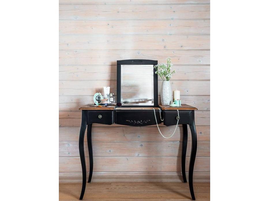 Mobilier de Maison: Ancien Belveder: стол туалетный с зеркалом (черный)