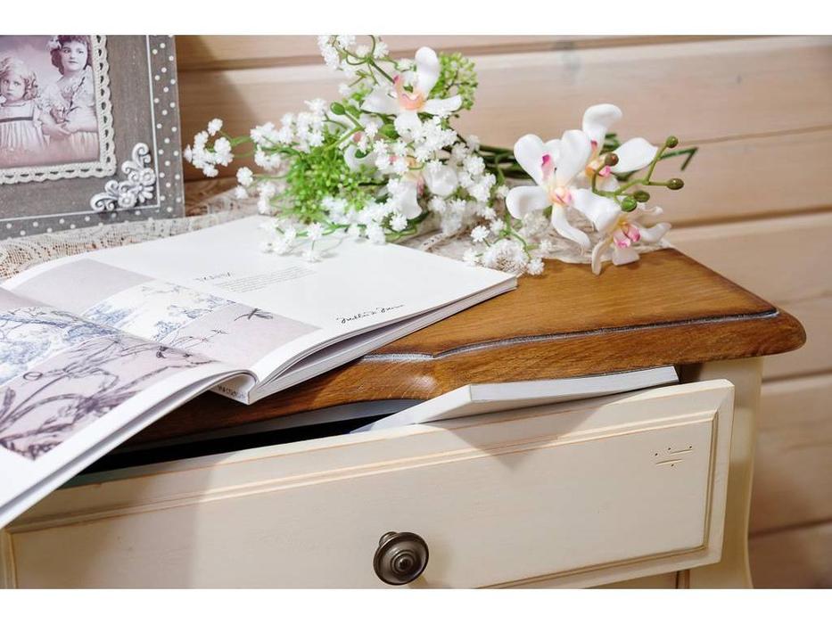 Mobilier de Maison: Provence: стол туалетный  с эффектом старения (молочный)