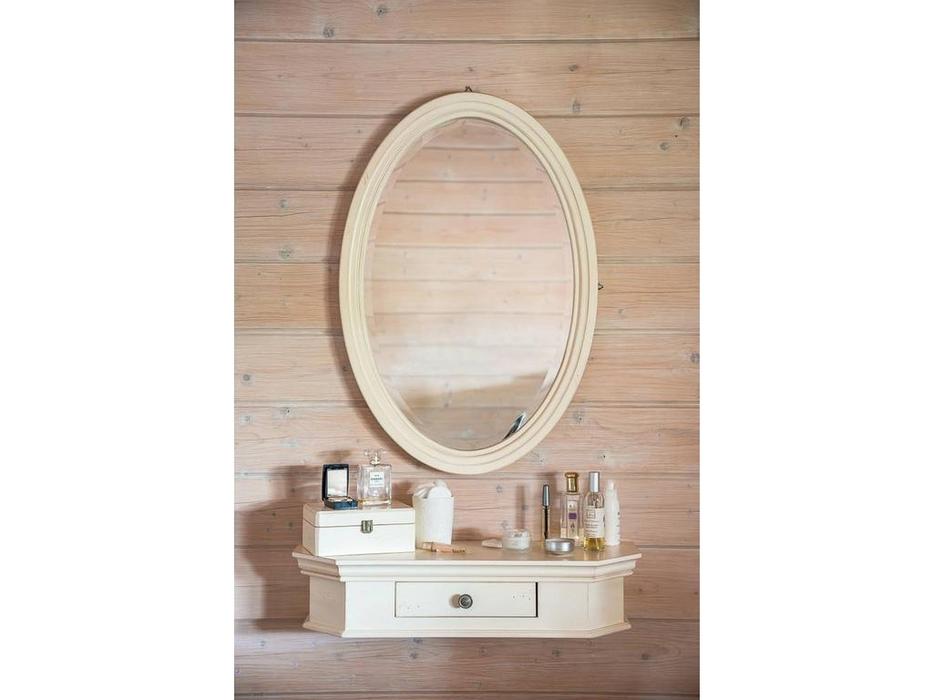 Mobilier de Maison: Provence: консоль подвесная  с ящиком (молочный)