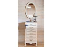 Mobilier de Maison: Provence: комод высокий  с эффектом старения (молочный)