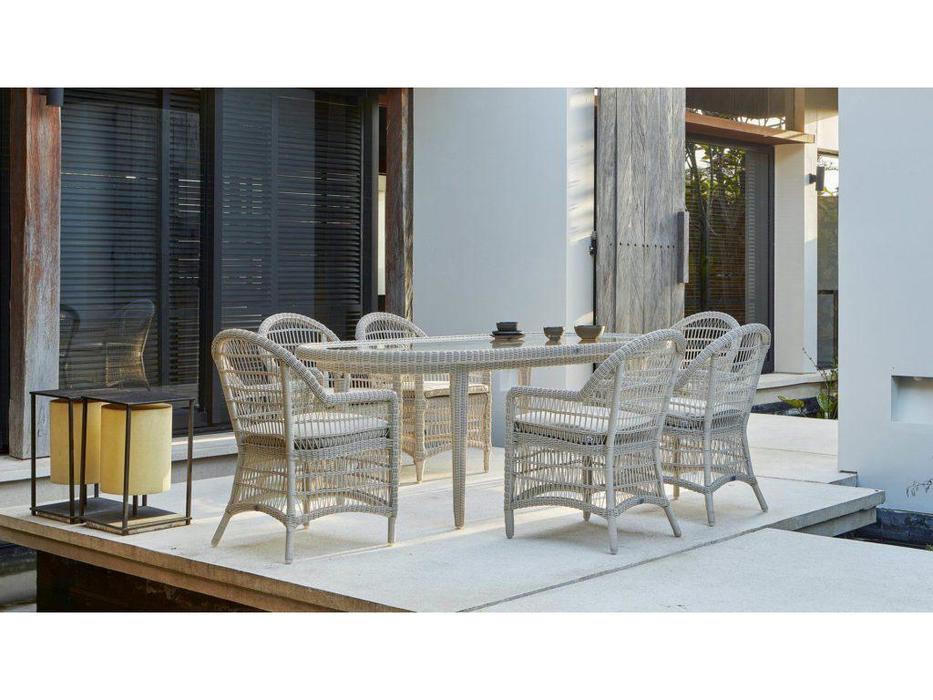 Skylinedesign: Arena: кресло  обеденное (WHITE WASH)