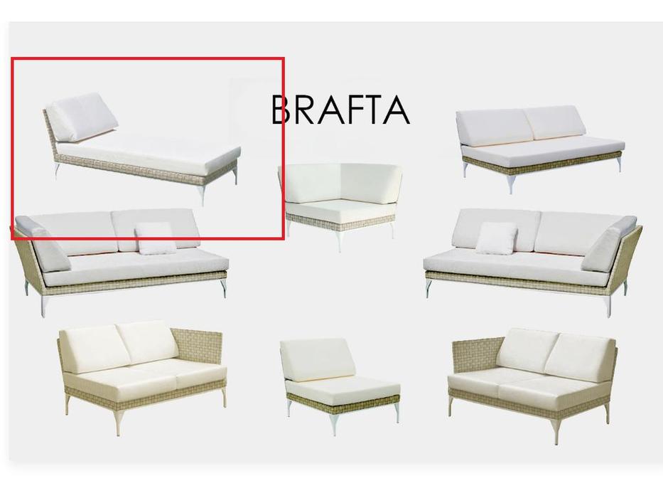 Skylinedesign: Brafta: модуль  лежак (Seashell)