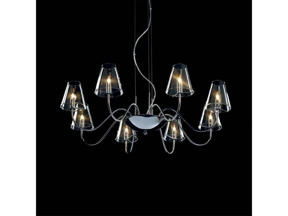 Lightstar: Diafano: люстра подвесная  8х40W G9 (хром)