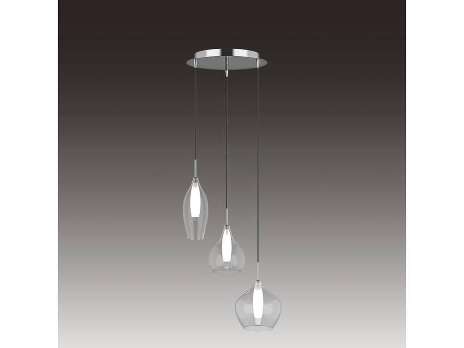 Lightstar: Pentola: люстра подвесная 3х25W G9 (прозрачный)