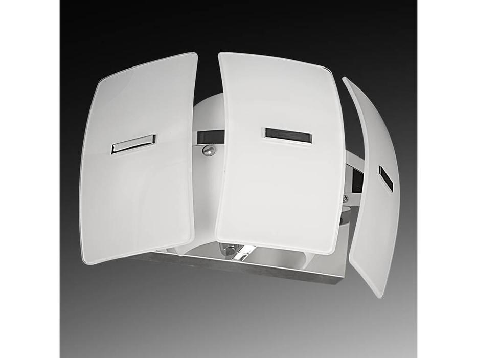 Lightstar: Lamella: бра  1х40W E14 (хром, белый)