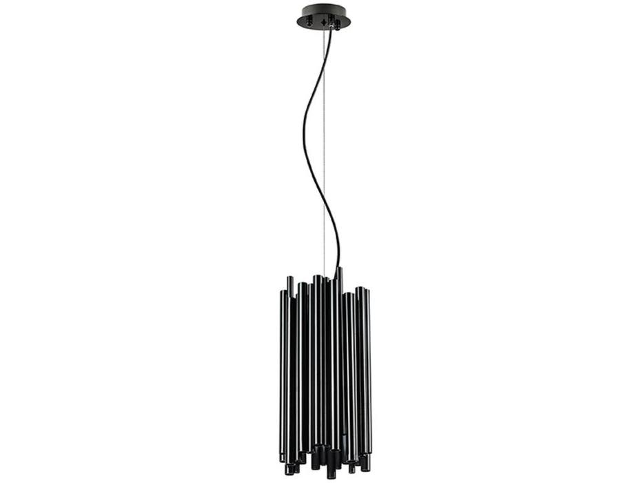 Lightstar: Savona: люстра подвесная  6х40W G9 (черный)