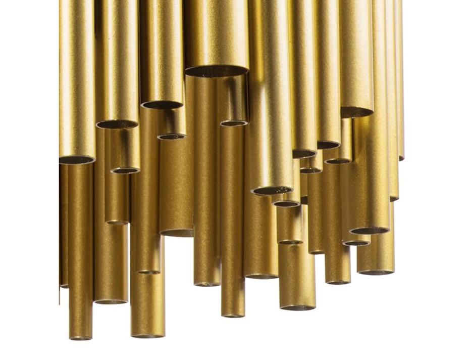 Lightstar: Savona: люстра подвесная  10х40W G9 (золото)