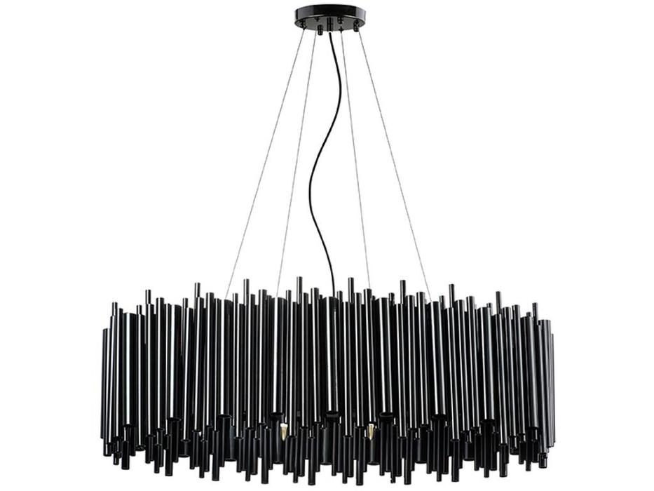 Lightstar: Savona: люстра подвесная  20х40W G9 (черный)
