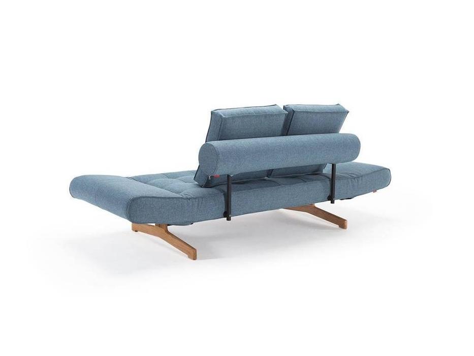 Innovation: Ghia Wood: диван-кровать раскладной (синий)