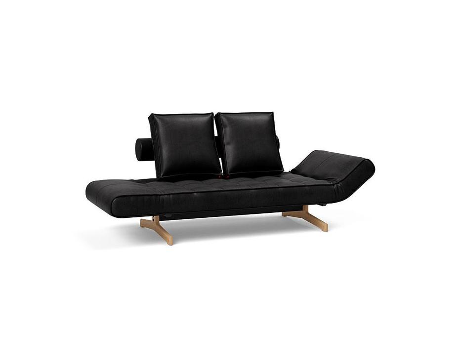 Innovation: Ghia Wood: диван-кровать раскладной (черный)