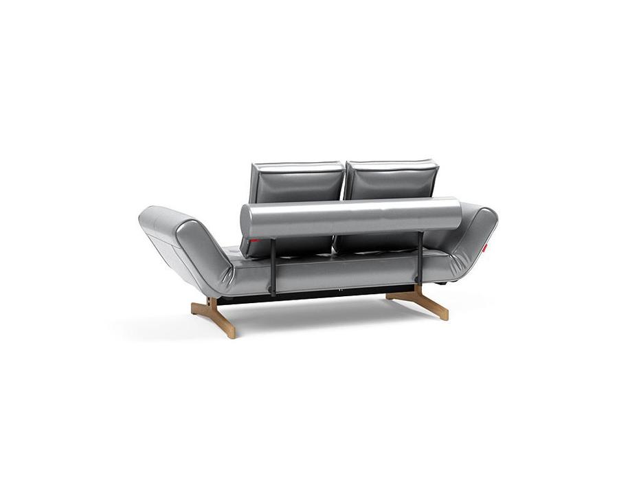 Innovation: Ghia Wood: диван-кровать раскладной (серебро)