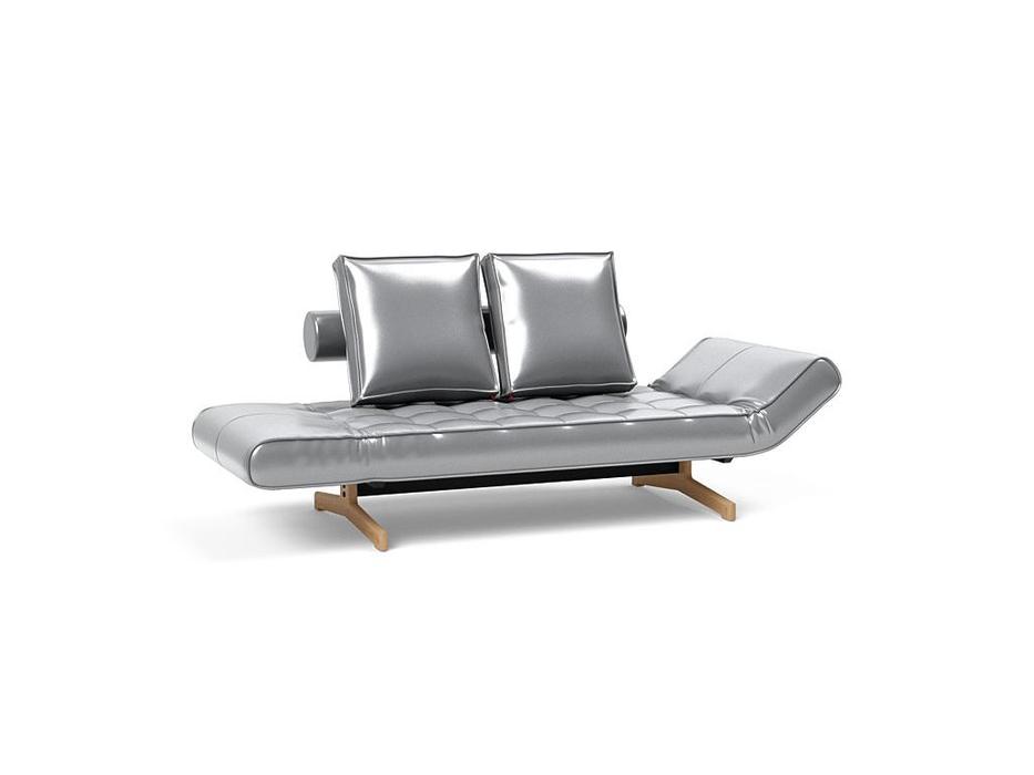 Innovation: Ghia Wood: диван-кровать раскладной (серебро)