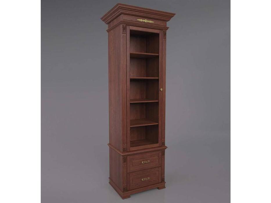 Arco: Decor: шкаф книжный  левый (орех)