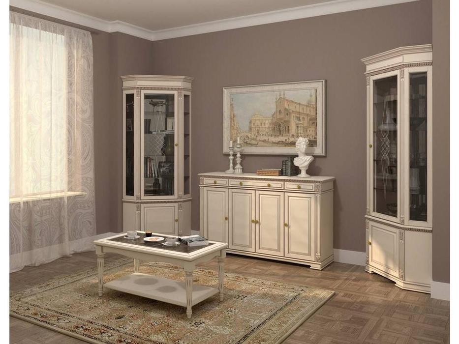 Arco: Decor: гостиная (беж, коричневая патина)