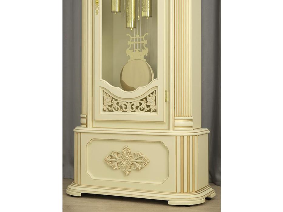 Columbus: Замок Кронборг ivory: часы напольные (слоновая кость)
