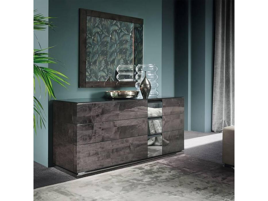 ALF: Heritage: комод  (dark velvet birch high gloss)