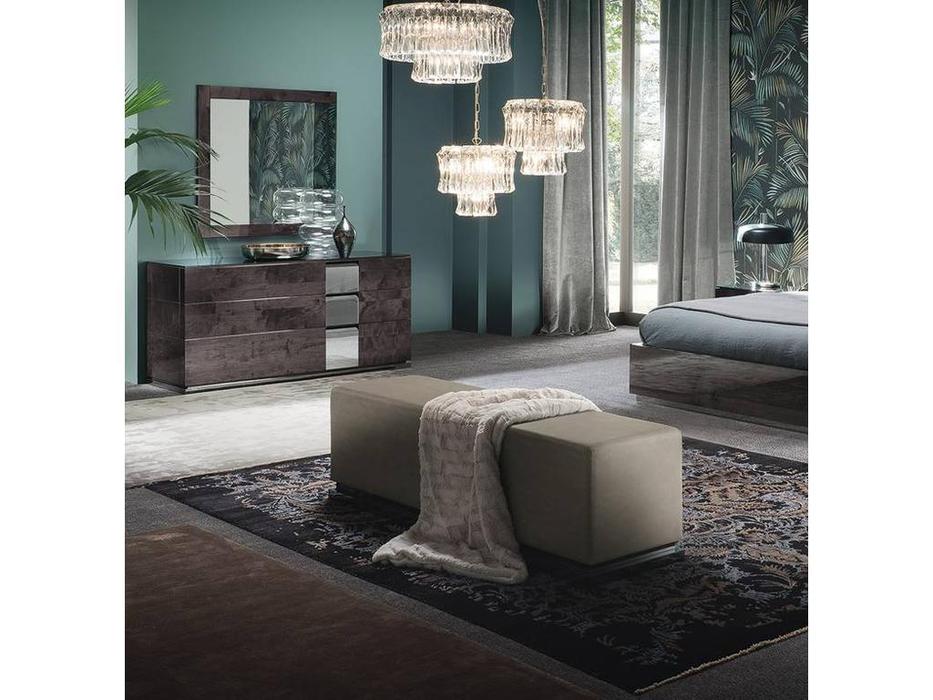 ALF: Heritage: банкетка  (dark velvet birch high gloss)