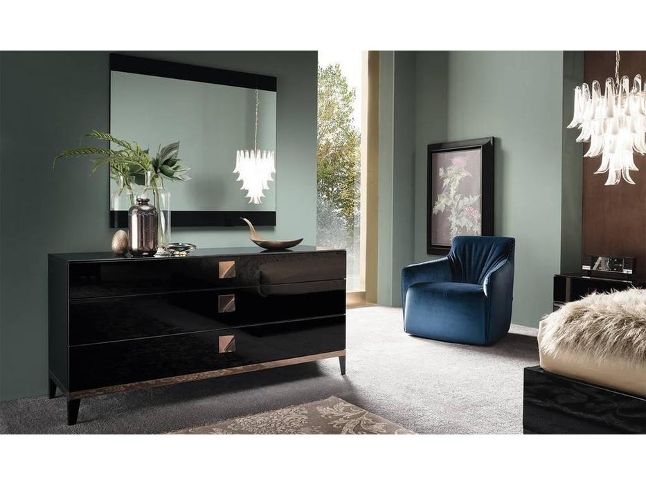 ALF: Mont Noir: комод  (black high gloss)