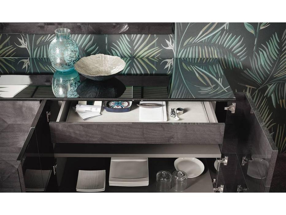 ALF: Heritage: буфет  (dark velvet birch high gloss)