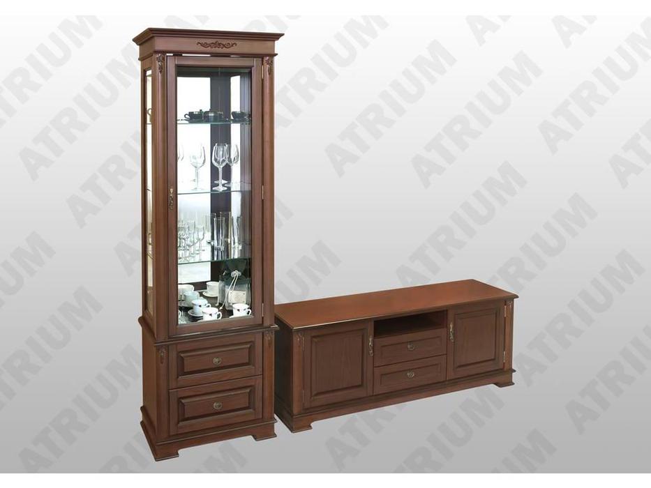 Atrium: Атриум: тумба под телевизор  (орех)
