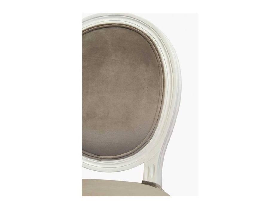 Interior: Volker taupe classic: стул  (белый, коричневый)