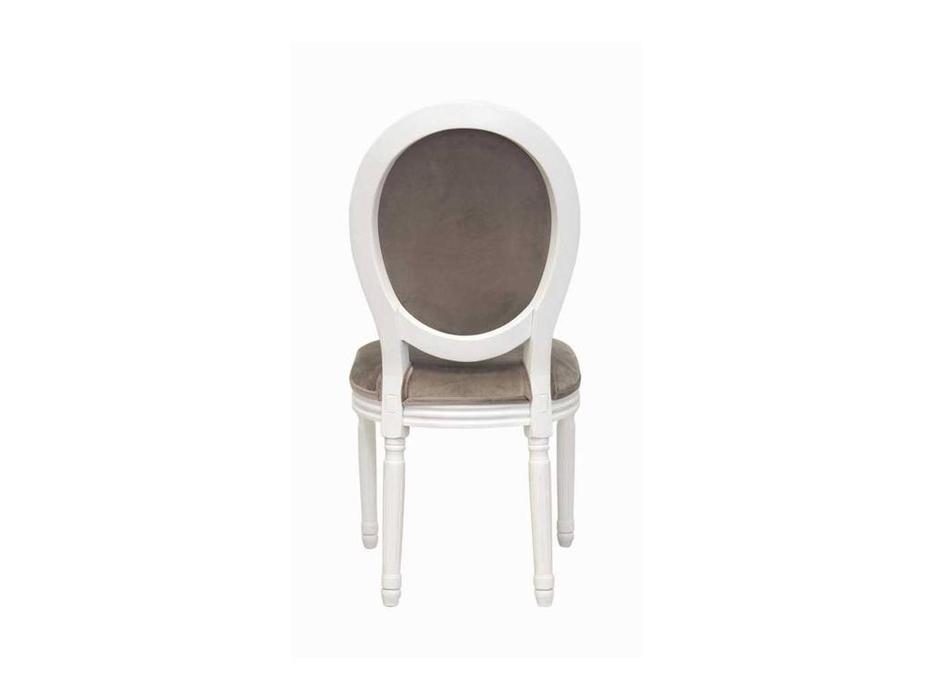 Interior: Volker taupe classic: стул  (белый, коричневый)