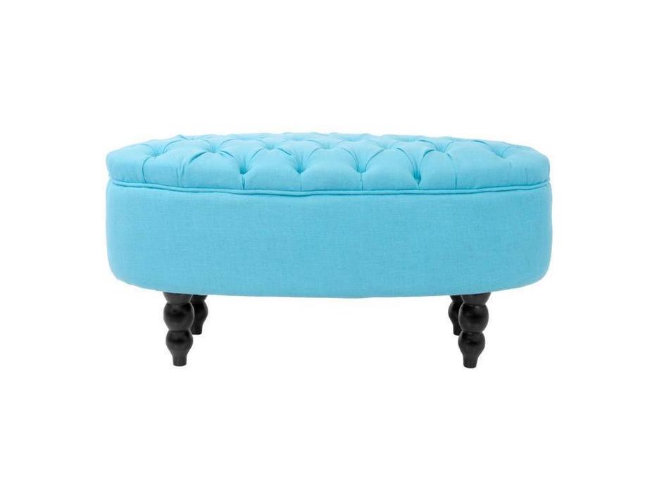 Interior: Wattley blue: пуф  (бирюзовый)