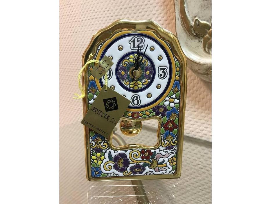Artecer: часы настольные  с маятником 11х18см (золото)