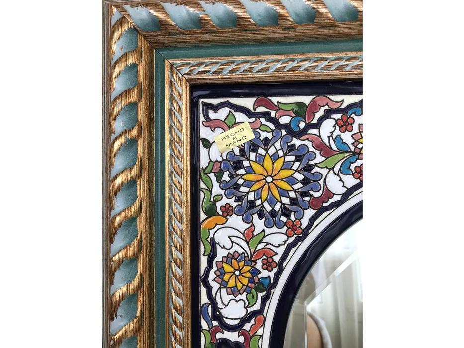 Artecer: зеркало в багете  керамика, золото
