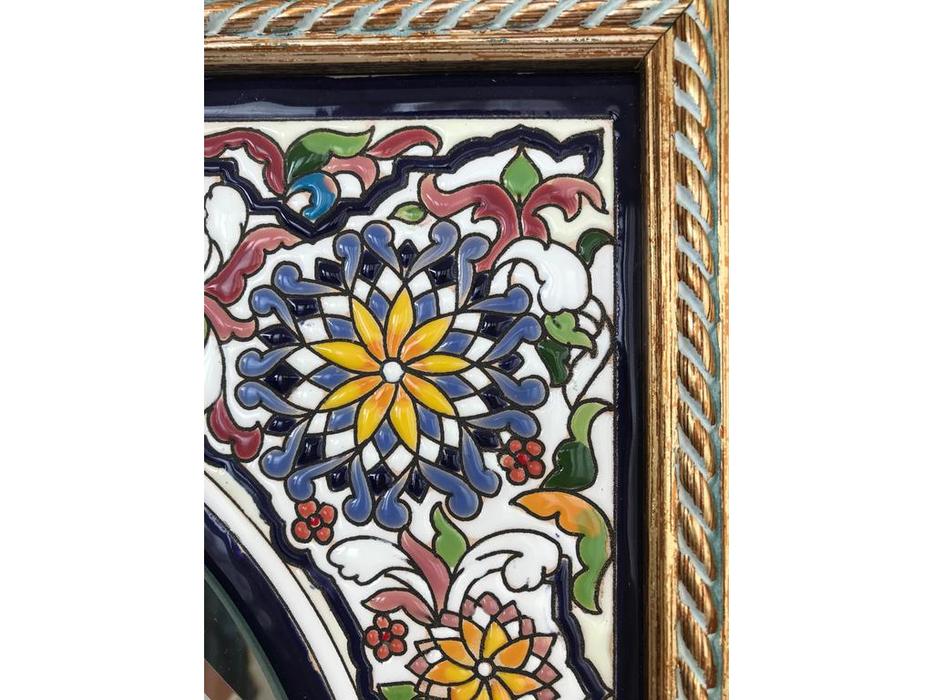 Artecer: зеркало в багете  керамика, золото