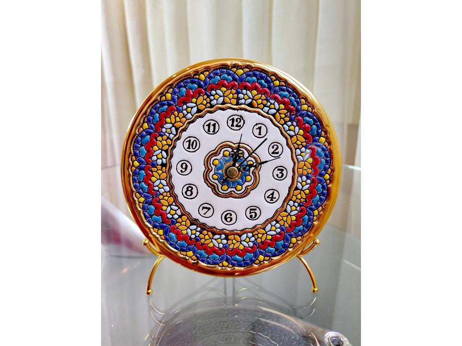 Artecer: Ceramico: тарелка-часы  диаметр 14 см (мультиколор)