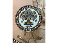 Artecer: Ceramico: тарелка декоративная 28см (золото, разноцветный)