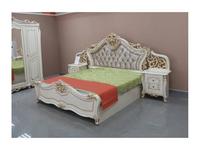 Dia: Джоконда: кровать 180х200 с п/механизмом (крем, золото)
