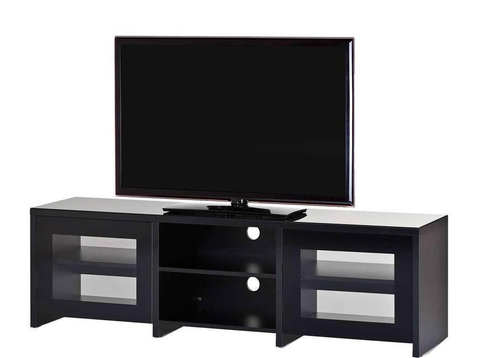 Sonorous: LB 1620: тумба под телевизор  (черное стекло, черный)
